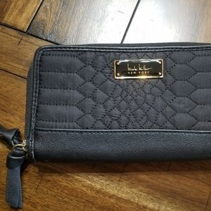 Black Nicole Miller Wallet